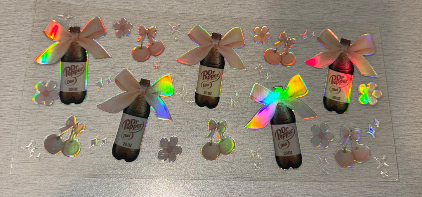 Dr Pepper W/ Cherries & Bows
