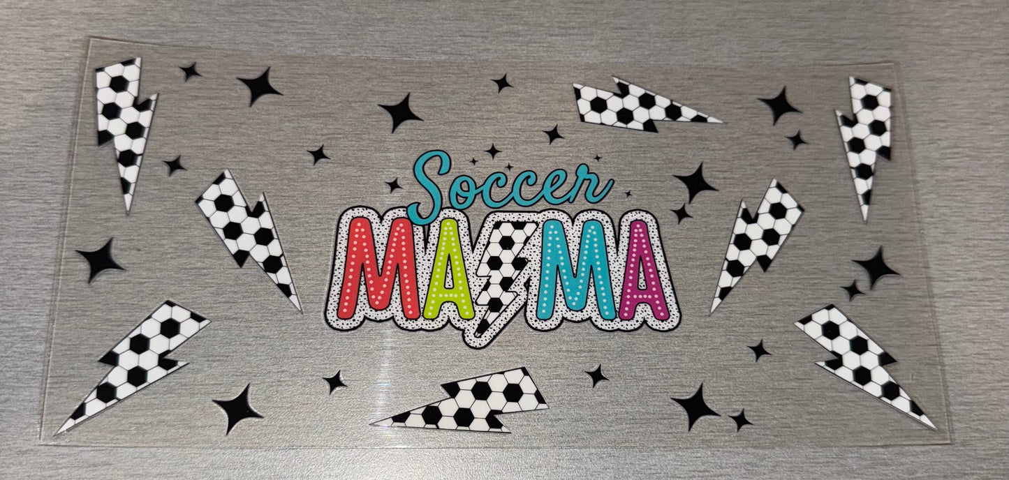 Mama "Soccer Mama" W/ lightening bolts