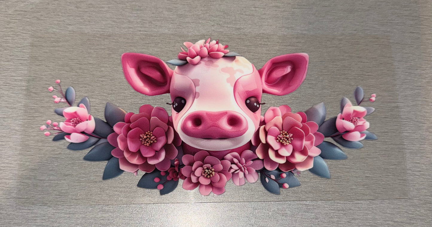 Cow Pink Flowered
