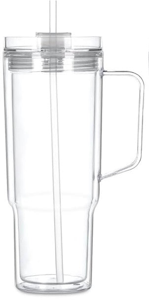 40oz Acrylic Snow Globe Tumbler