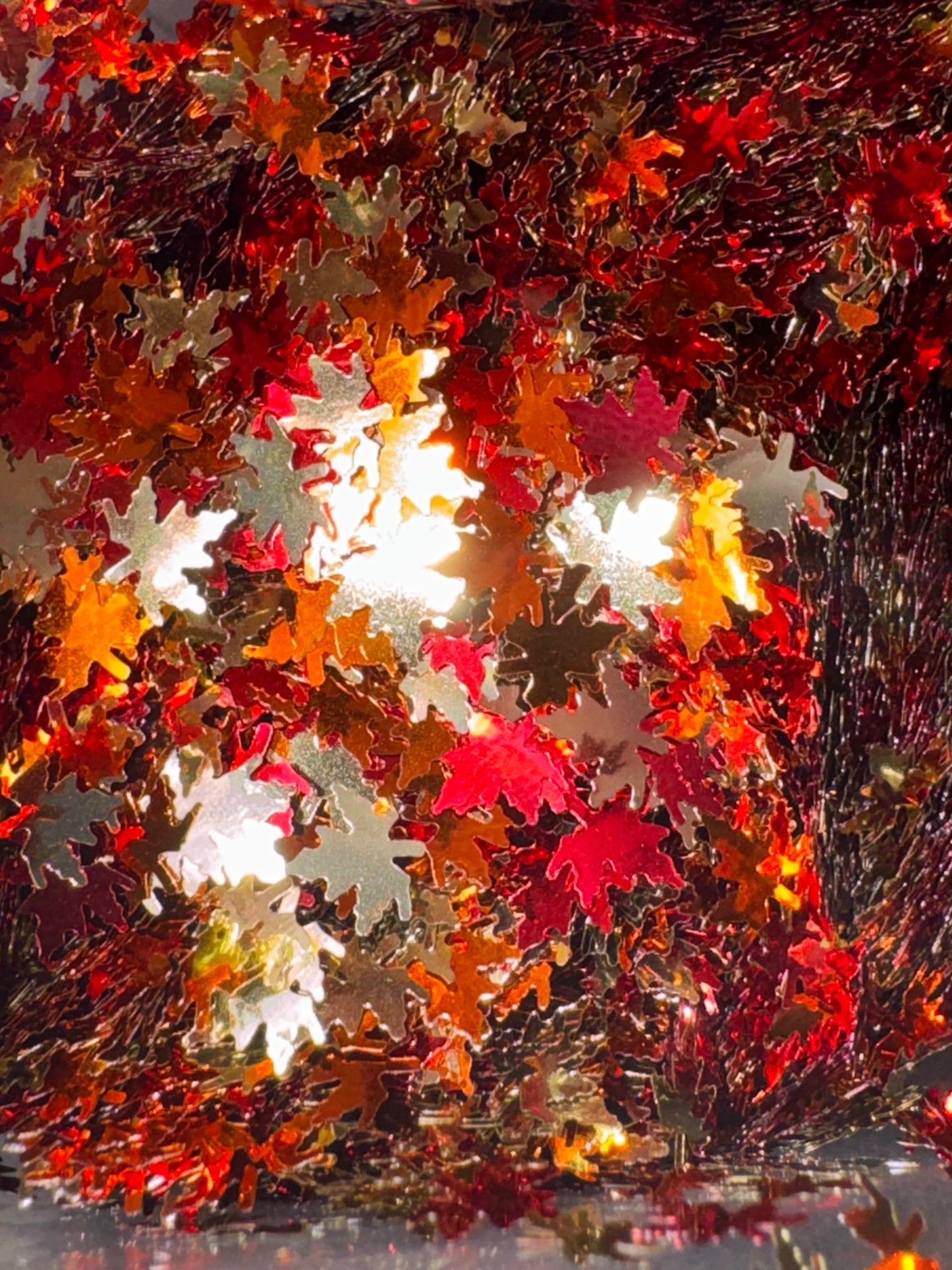 Fall Leaves - Shaped Glitter