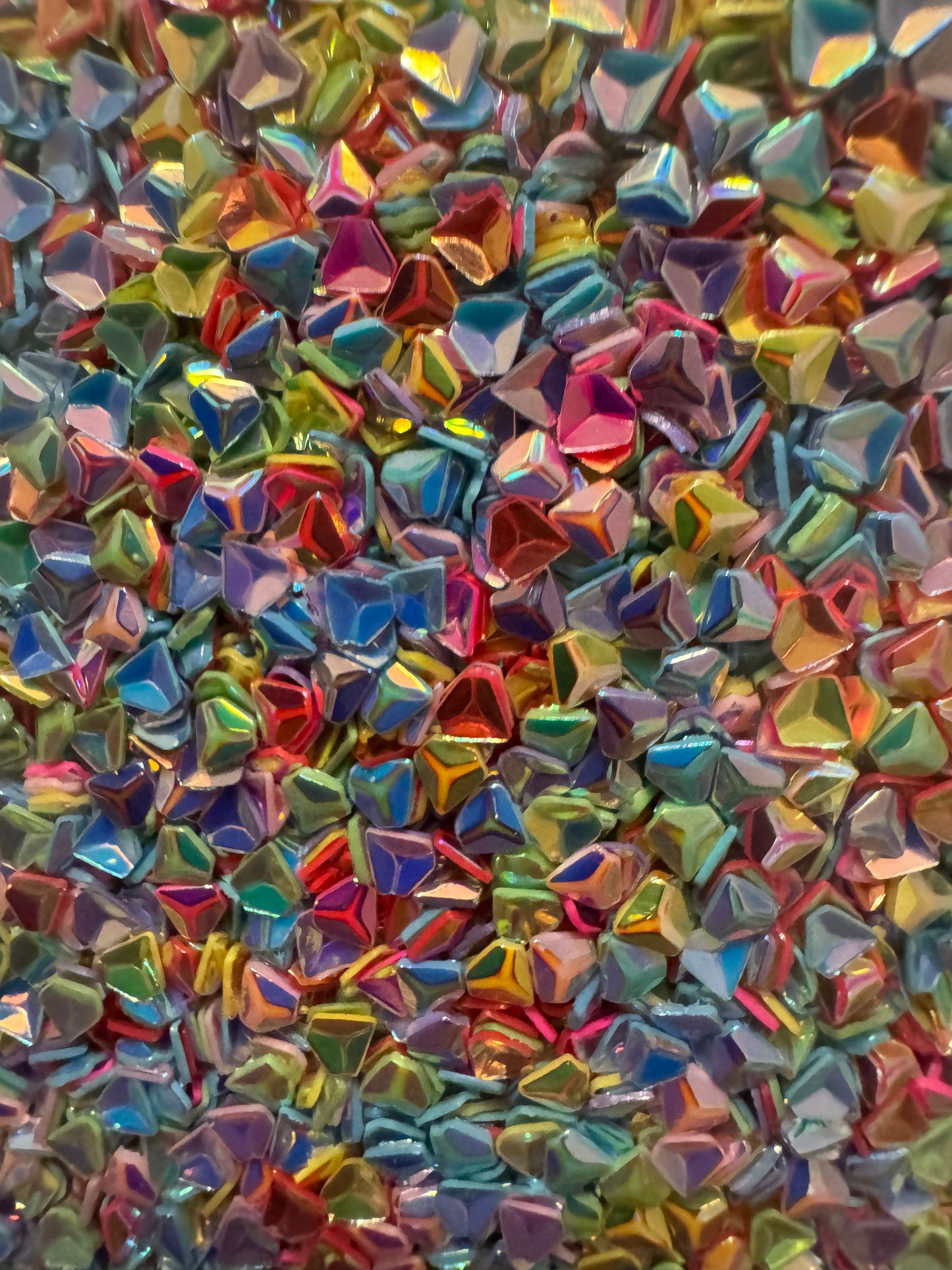 Fruity Pebbles - shaped glitter