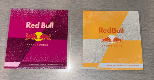 Red Bull Pink & Orange