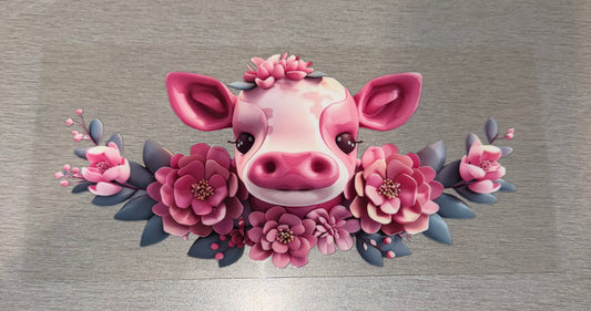 Cow Pink Flowered