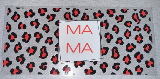 Mama Black & Orange Cheetah