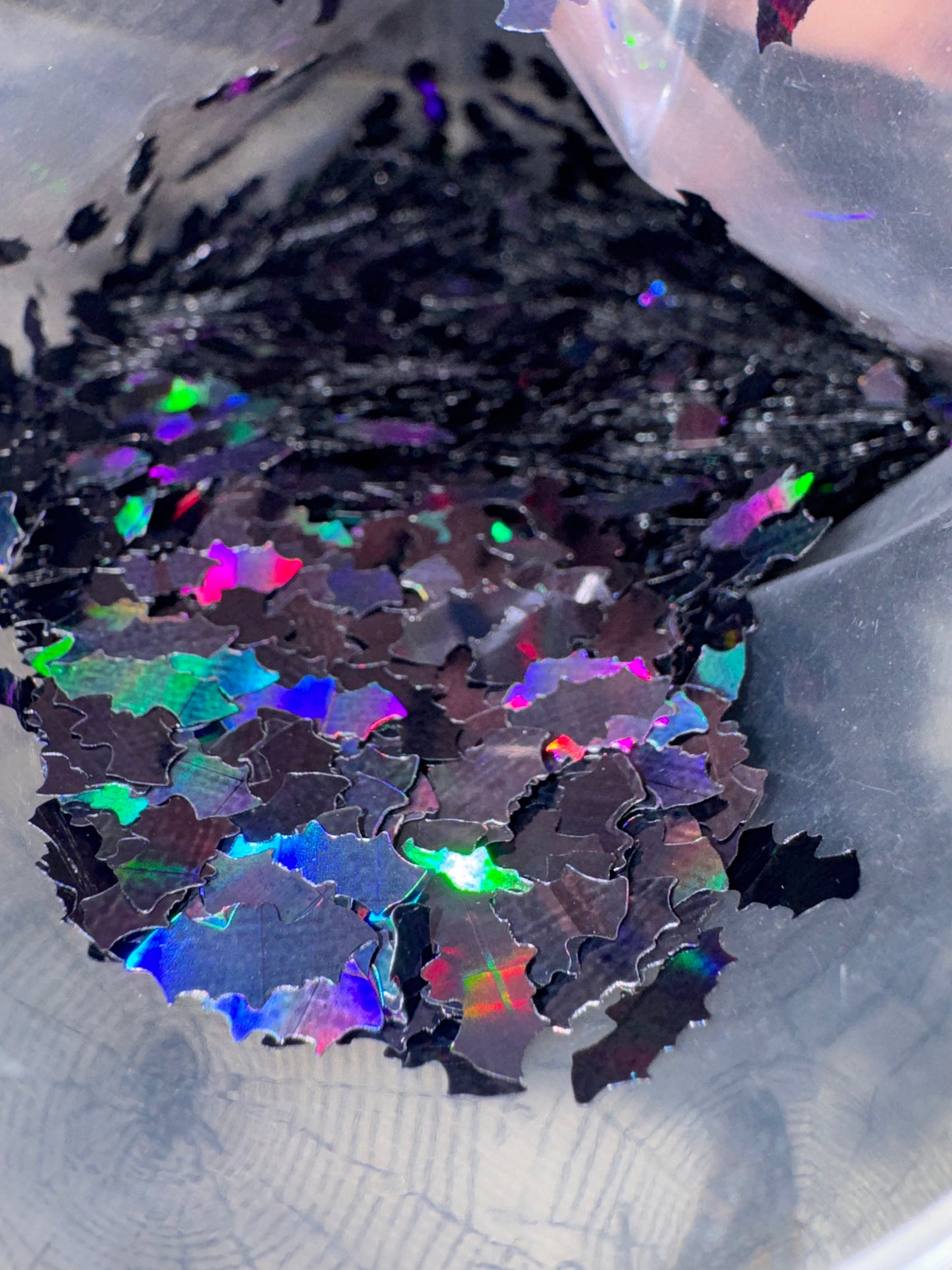 Bats - Shaped Glitter