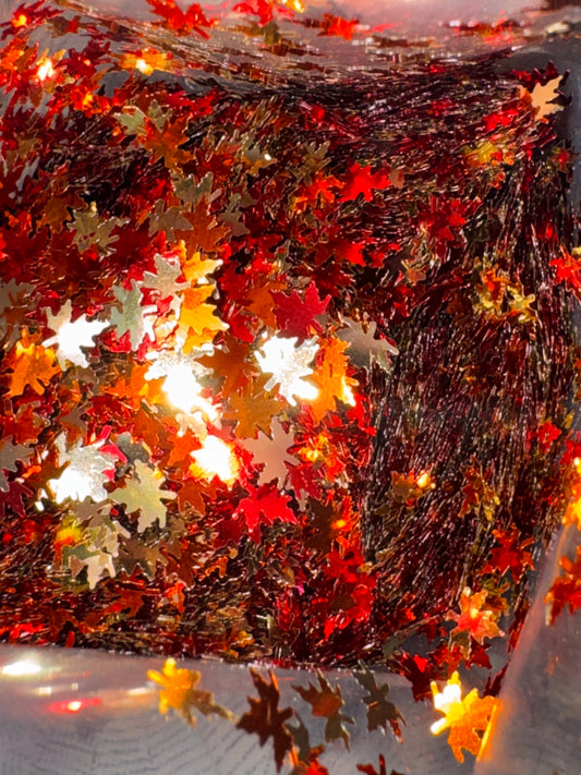Fall Leaves - Shaped Glitter