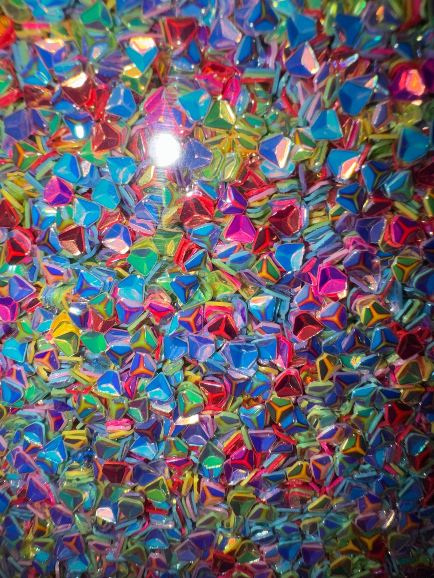 Fruity Pebbles - shaped glitter