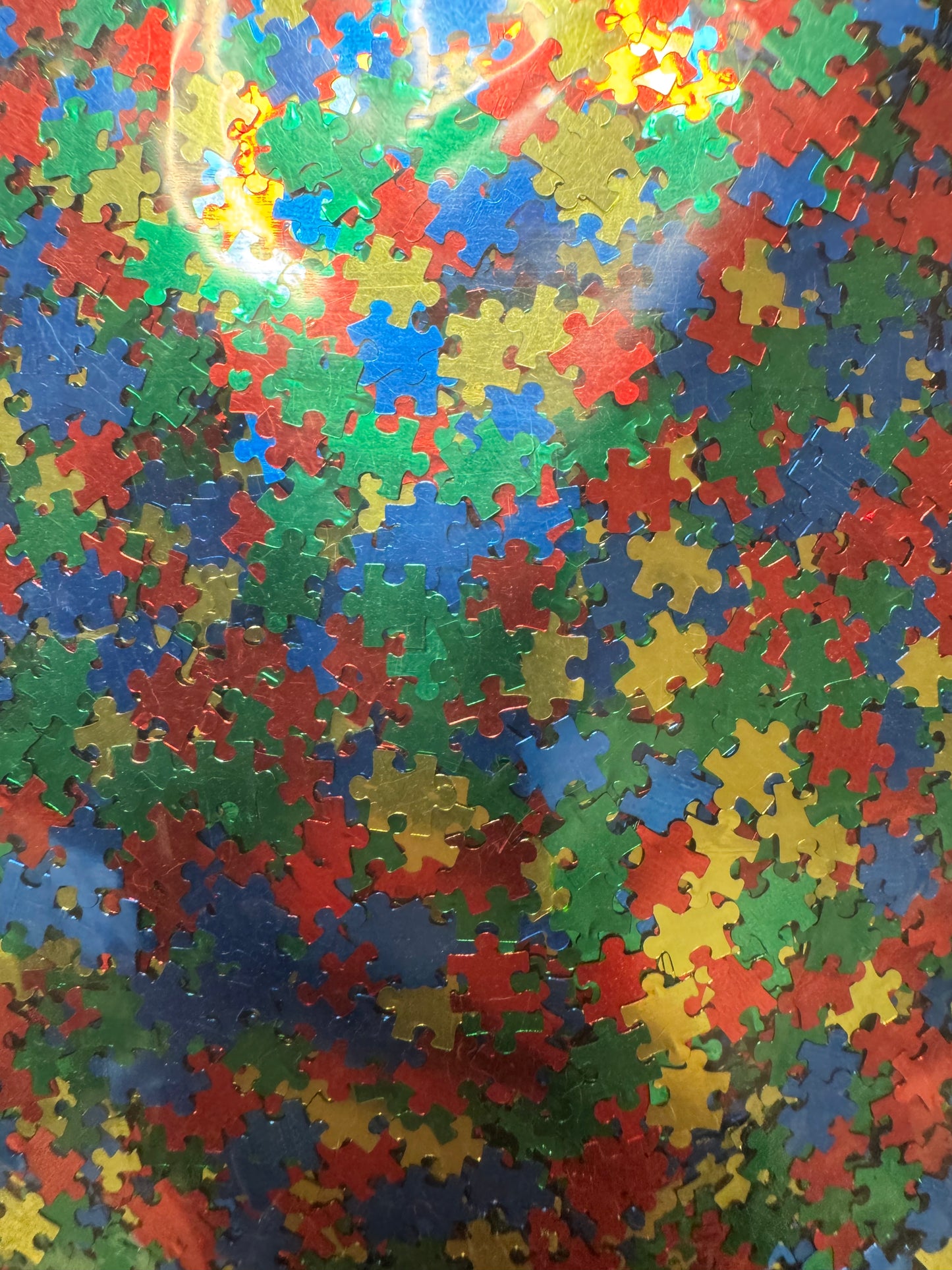 Autism - Shaped glitter