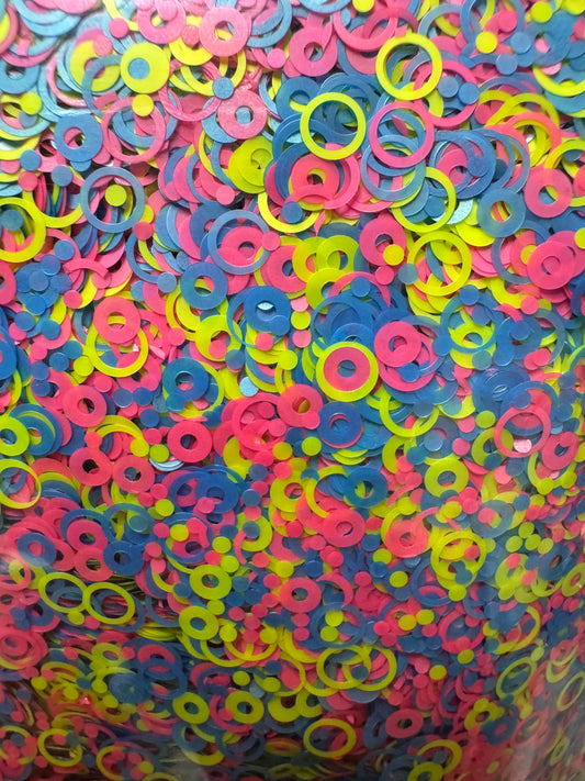 80's - Shaped Glitter