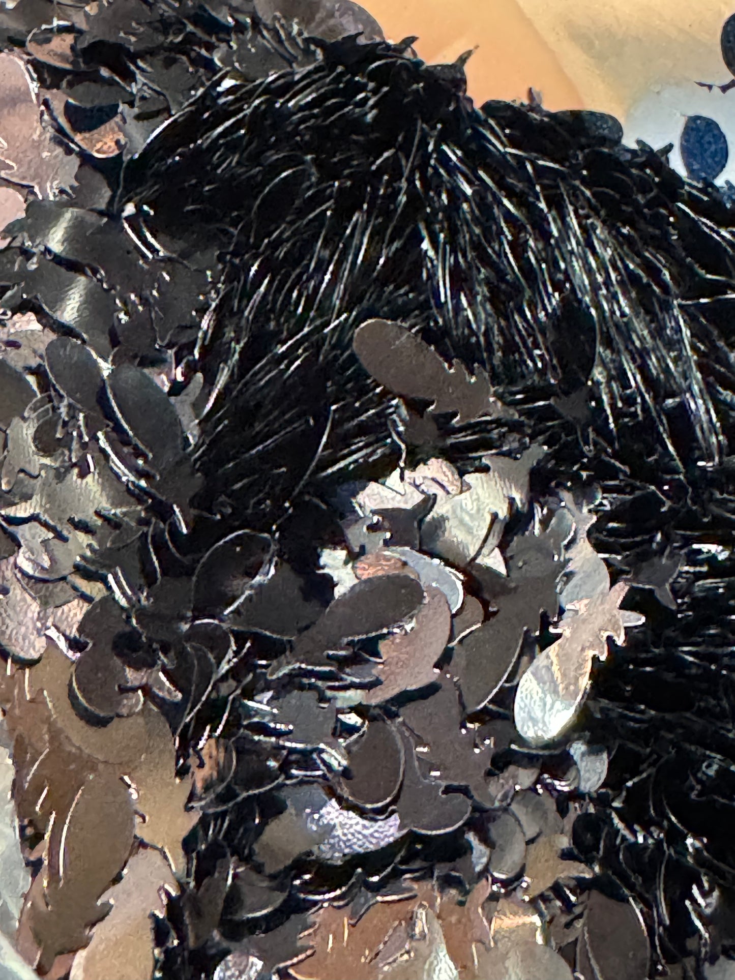 Feather - Shaped Glitter